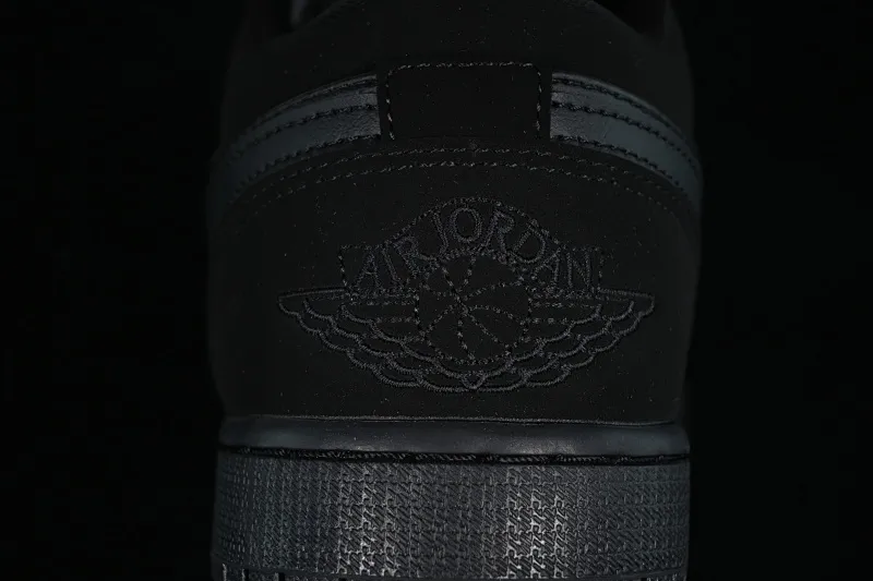All categories Air Jordan Jordan series basketball shoes Air Jordan 1 Low Z version Air Jordan 1 Low OG "All Black" AJ1 Joe 1 all black low-top cultural casual sneakers 553558-025